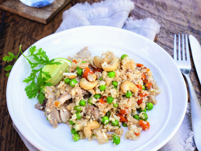 Chicken Cauliflower Fried Rice