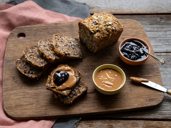 Savoury Rustic Breakfast Cakes