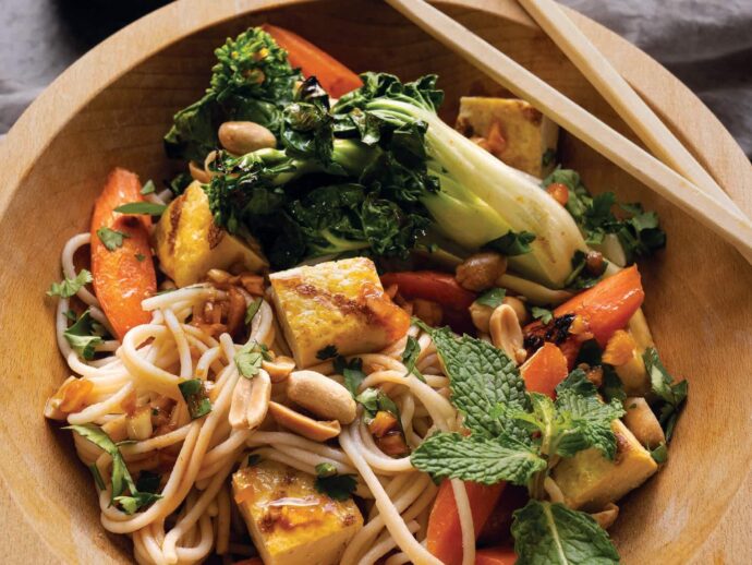 Tofu Noodle Salad